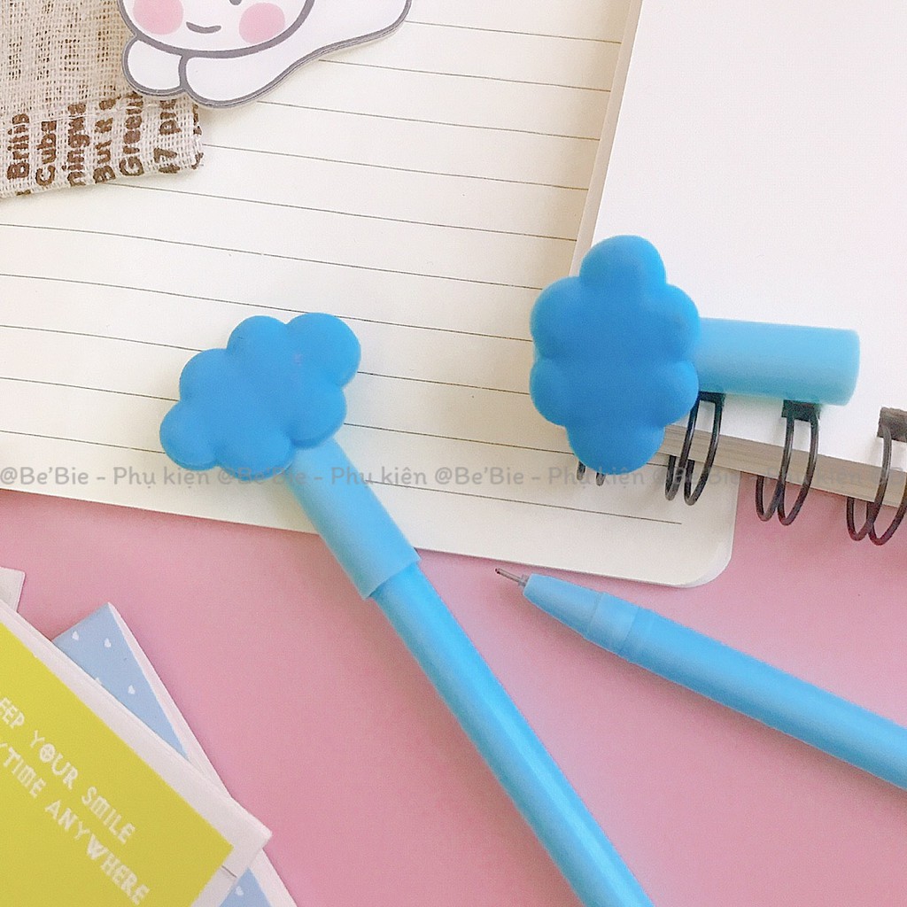Bút bi mực nước hình mây đáng yêu, Bút bi cute BeBie - BP028