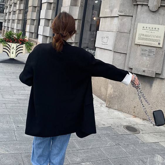 Áo khoác blazer màu hồng size lớn mẫu 2021 phong cách Hàn Quốc thời trang xuân thu dành cho nữ Áo Blazer | BigBuy360 - bigbuy360.vn