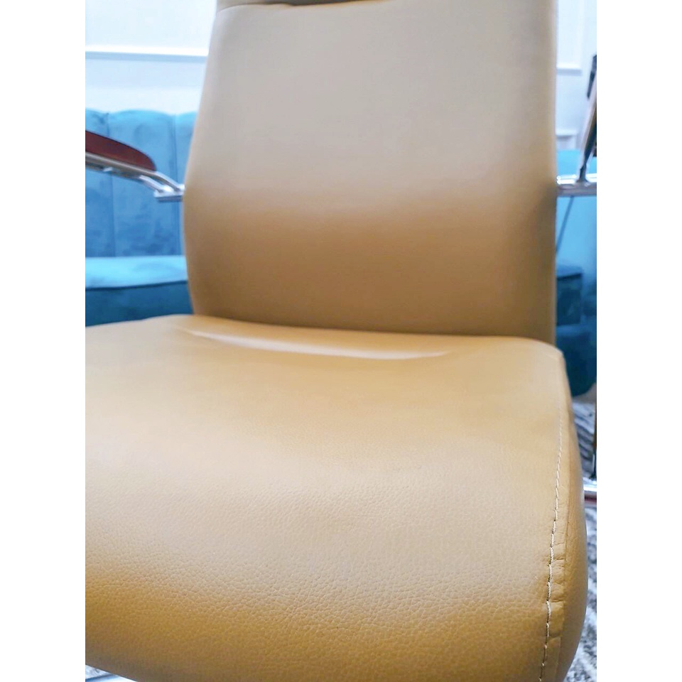 Ghế làm việc chân xoay chân nhôm không gỉ hàng nhập khẩu AMA-G711A