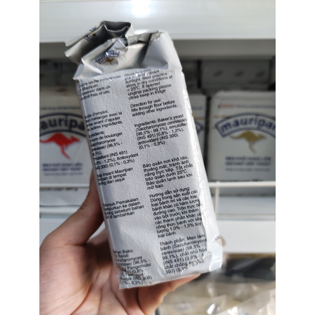 MEN KHÔ NGỌT - LẠT MAURIPAN LÀM BÁNH MÌ