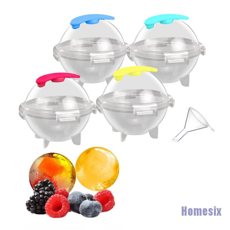 4 Khuôn làm đá viên tròn tiện dụng DIY