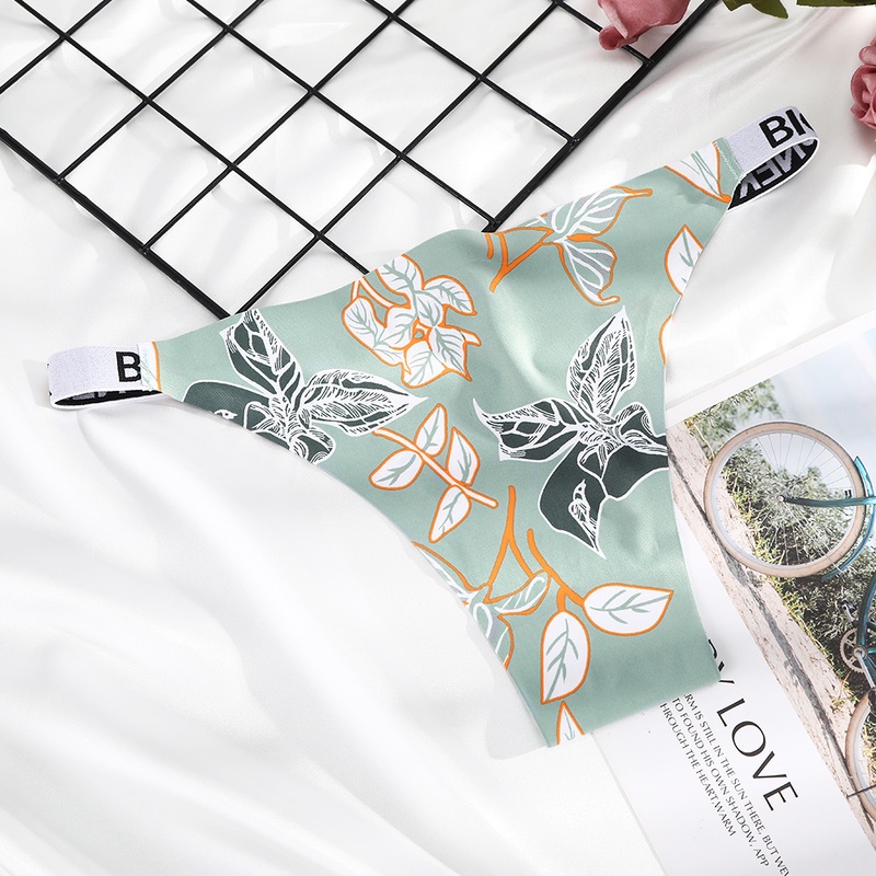 Quần Lót Lụa Levao Mềm Mại Không Đường May Thoáng Khí Gợi Cảm Cho Nữ