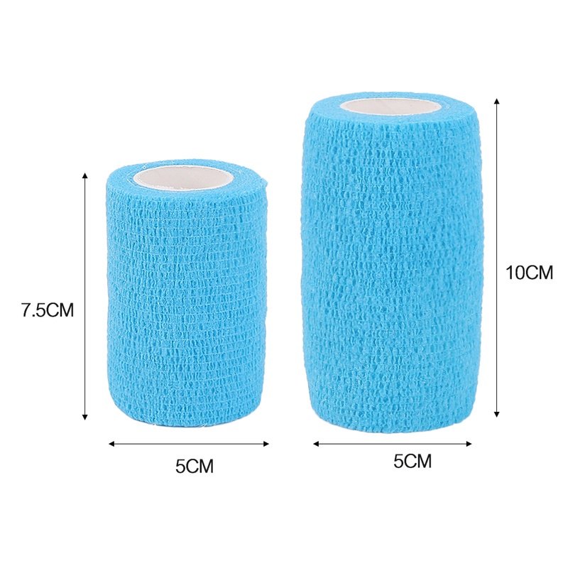 1 Cuộn Băng Dính Bằng Vải Không Dệt Co Giãn Thoáng Khí Chống Thấm Nước Nhiều Màu Sắc Cho Đầu Gối / Cổ Tay / Đầu Gối