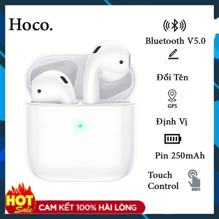 Tai Nghe Âm Thanh Hay Bluetooth Hoco EW02 ES39 Kèm Đốc Sạc, Đàm Thoại Bluetooth 5.0(CHÍNH HÃNG)