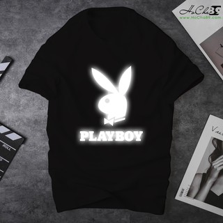 Áo thun PLAY BOY - Phản Quang Cực HOT | Cotton 4c Siêu Mềm Mịn (Không đúng Cotton đền tiền tặng áo - Hình Thật)