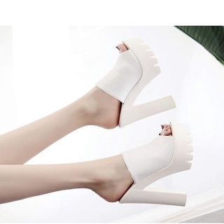 Dép cao gót đế răng cưa