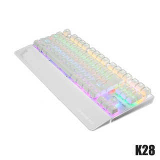 Bàn phím cơ led nhiều màu dành cho game thủ Urban Radius K28 màu Trắng