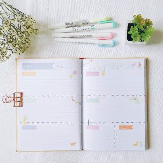 Sổ planner - MAKE IT GOLD STYLED PLANNER 2018 😚