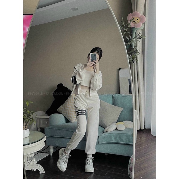 Sét bộ thể thao 3 món,sét thom mũ,bộ nhung kèm áo ba lỗ phom đẹp chất xịn
