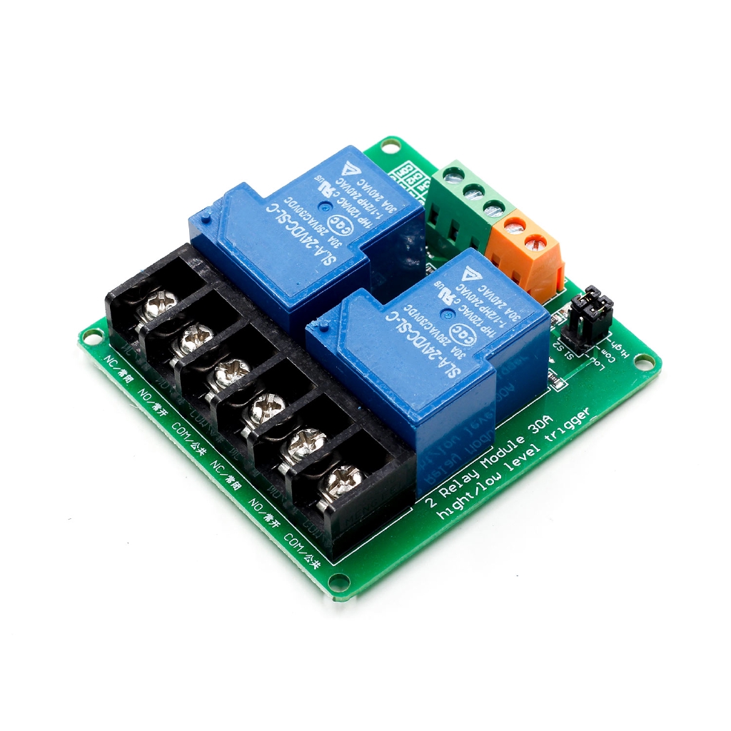 2-way 30A high and low level trigger relay module 5V smart home automation control | BigBuy360 - bigbuy360.vn