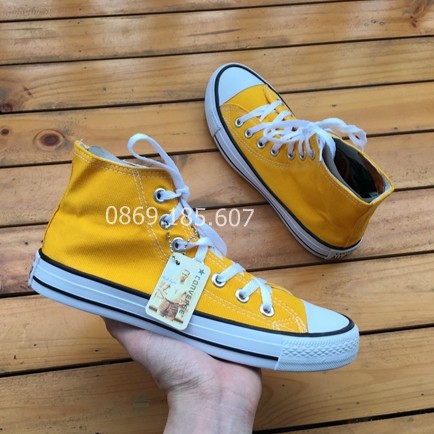 [SALE SỐC] Giày CV Vàng Cổ Cao Nam Nữ | BigBuy360 - bigbuy360.vn