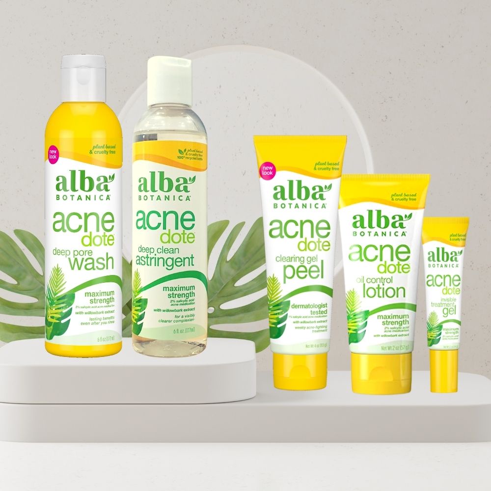 Gel làm bong mụn Alba Botanica Acnedote Clearing Peel