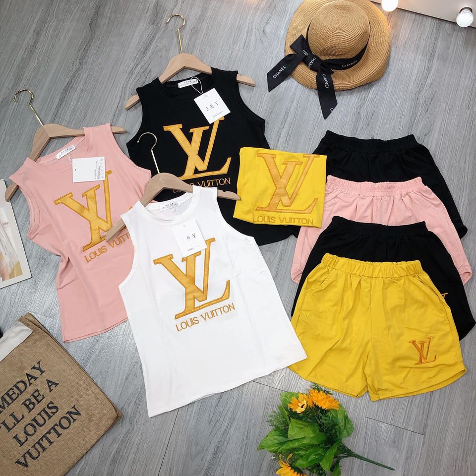 Bộ đùi 3 lỗ THÊU CHỮ VL VÀNG TO (ảnh, video thật) | BigBuy360 - bigbuy360.vn