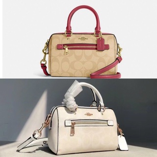 HÀNG DƯ XỊN - Túi xách nữ CO*ACH trống mini sang trọng, quai xách kèm dây đeo chéo, full tag kèm túi vải