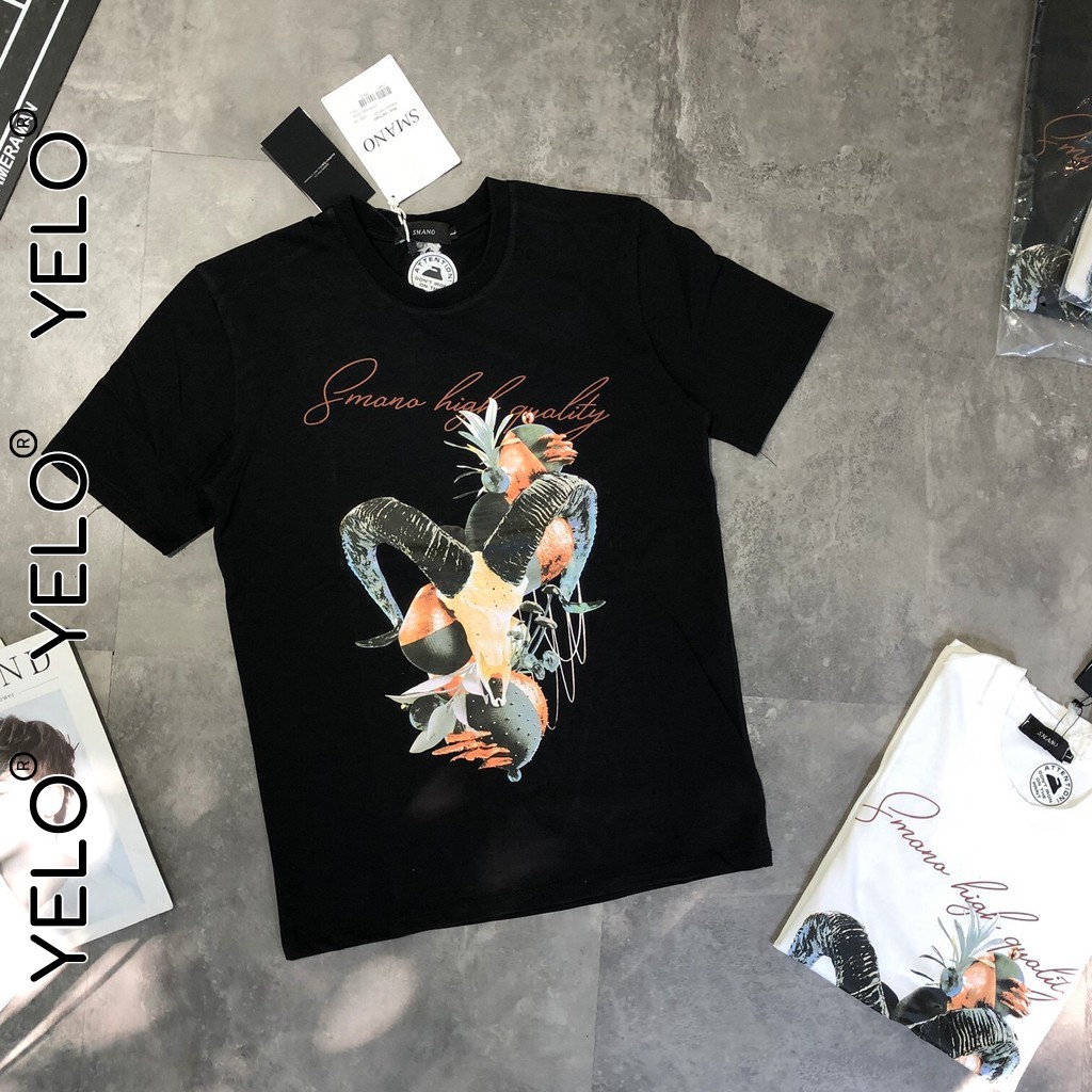 Áo Phông Mùa Hè Áo Thun Nam Tay Lỡ In Hình 3D Kim Ngưu Chất Thun Cotton Thoáng Mát YELO- AC106 | BigBuy360 - bigbuy360.vn