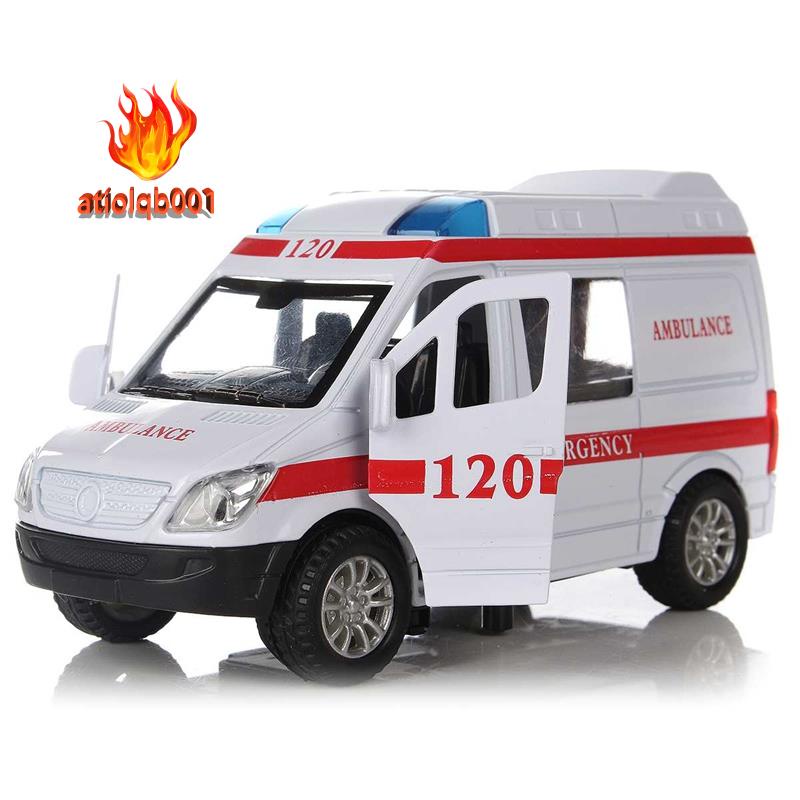 Mô Hình Xe Cứu Thương Đồ Chơi Tỉ Lệ 1 / 32