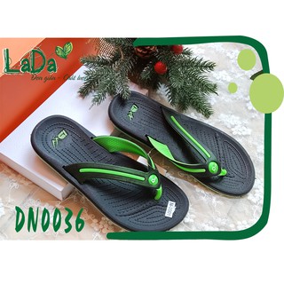 Dép Kẹp Xỏ Ngón Đế Nhựa Quai Phối Sọc Màu [DN0036]