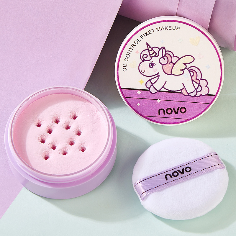 Phấn phủ Novo mềm mịn kiềm dầu chống thấm nước không cần trang điểm | BigBuy360 - bigbuy360.vn