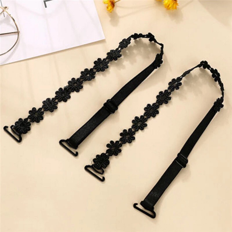 DÂY ÁO NGỰC HOA CO GIÃN PHỐI ĐỒ CỰC DỄ THƯƠNG