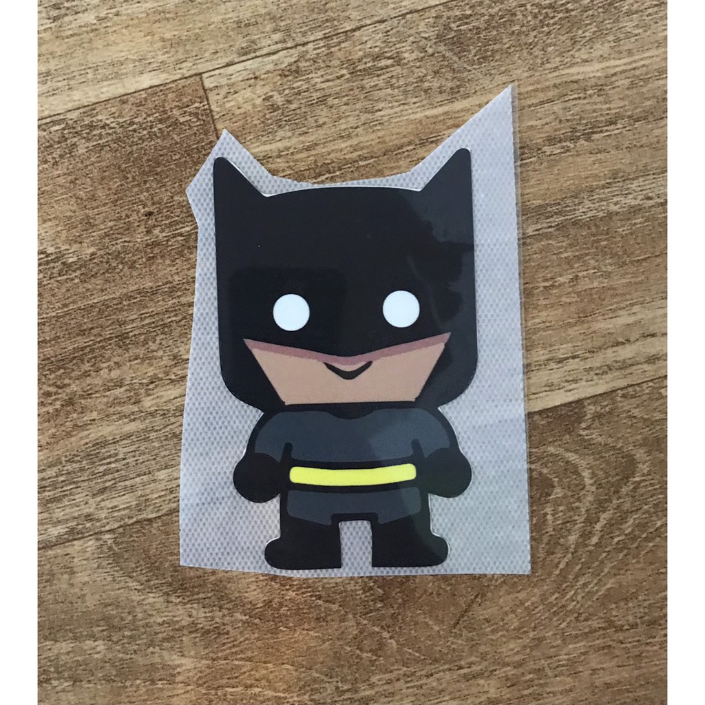 Hình ủi, hình ép nhiệt - Batman (nhiều mẫu)