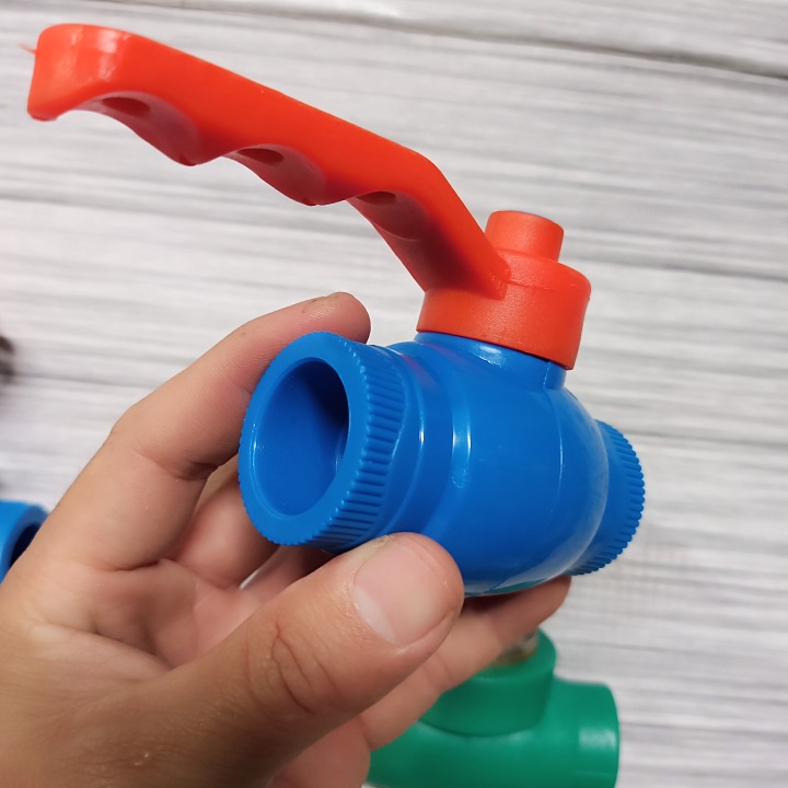 Van Ống Nhiệt PPR 25, Khóa Nước Nóng Nối Ống Phi 25 Các Loại Chọn Lựa