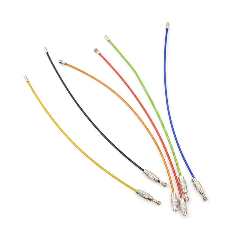 Bộ 10 Ốc Vít Xoắn Bằng Thép Không Gỉ Dùng Cho Khóa Máy Bay