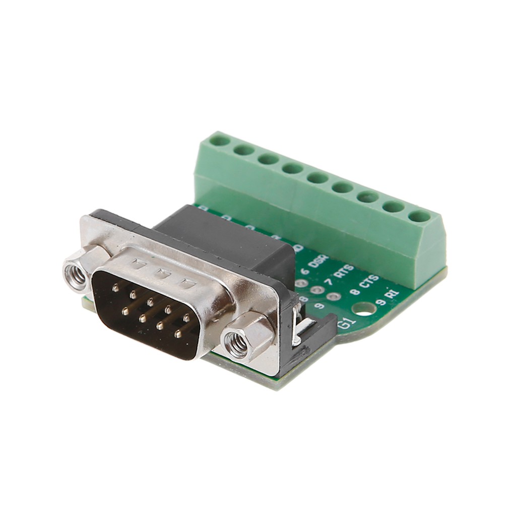 Bộ điều hợp DB9 đầu cắm / lỗ cắm D-SUB RS232 Serial sang mô đun hiệu