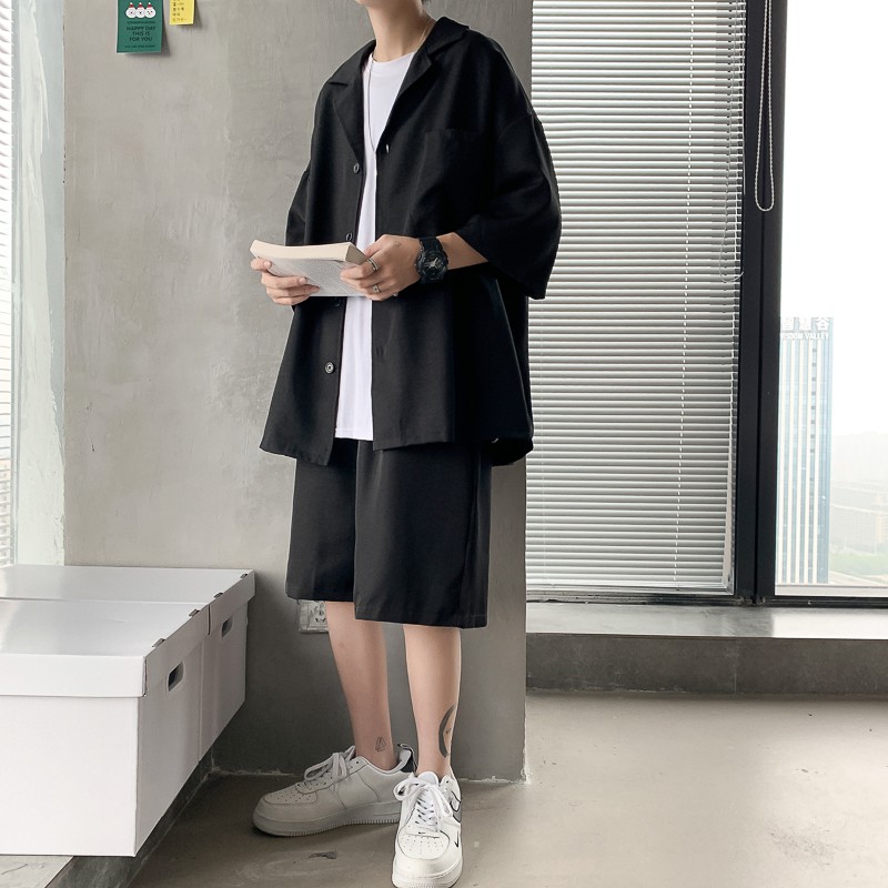 Set Blazer và Quần Short Unisex | BigBuy360 - bigbuy360.vn