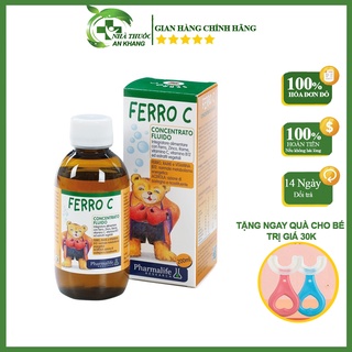 Fitobimbi Ferro C ✅ Hàng Chính Hãng 100% - Bổ sung Sắt, Kẽm và các Vitamin, Khoáng Chất. Giúp tăng cường sức đề kháng