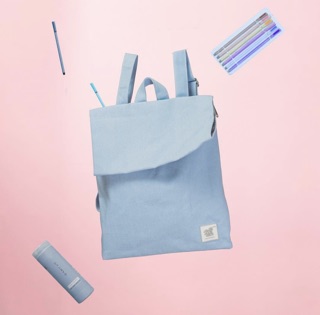 [Hot Trend] Balo Vải Canvas Cao Cấp Nắp Gập SACK BACKPACK  - Chống Nước Tote Talk