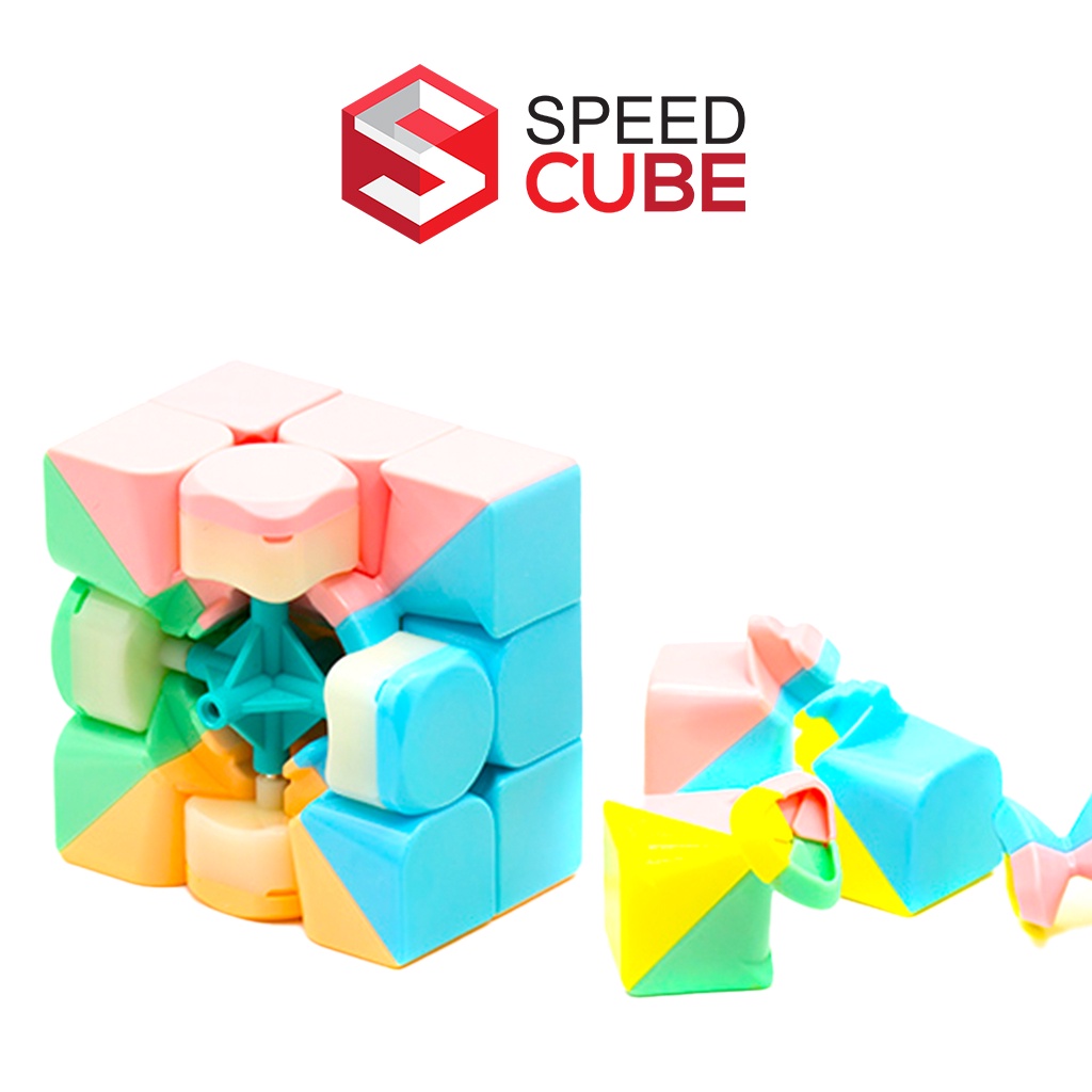 [Mã 44LIFESALE giảm 10% đơn 99K] Rubik 3x3 Giá Rẻ Moyu Meilong 3 Rubic 3x3 Macaron chính hãng moyu- Shop Speed Cube