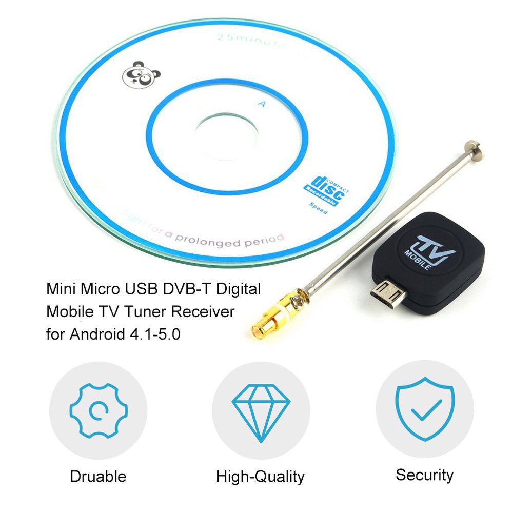 Bộ Thu Tín Hiệu Mini Micro Usb Dvb-T Cho Điện Thoại Android 4.1-5.0 | BigBuy360 - bigbuy360.vn