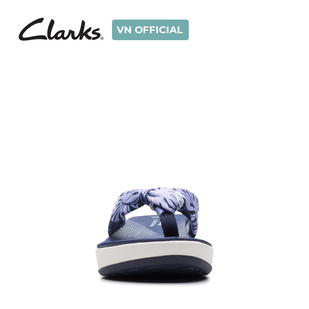 Dép Nữ Clarks Arla Glison màu Blue Floral Syn