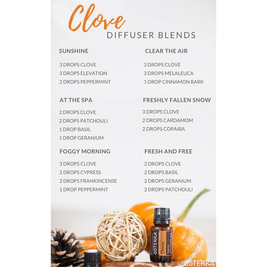 Tinh Dầu Đinh Hương Clove doTERRA  - doTERRA Essential Oil - Clove Oil 15ml