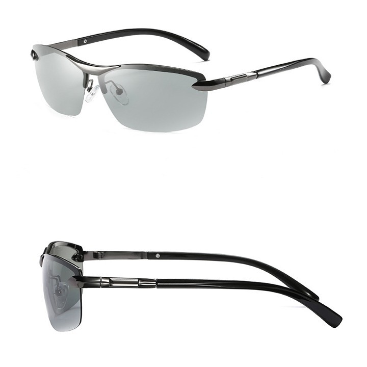 -Hàng nhập khẩu Kính đổi màu gọng kim loại nhẹ, kính polarized phân cực, chống tia UV - Mã số: MK1814 Liên hệ mua hàng  