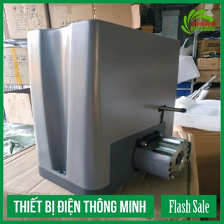 Mô tơ cổng trượt, cổng lùa tự động Sliding gate motor DKC500AC + 4 mét ray thép, mô tơ cửa khóa tự động, thiết