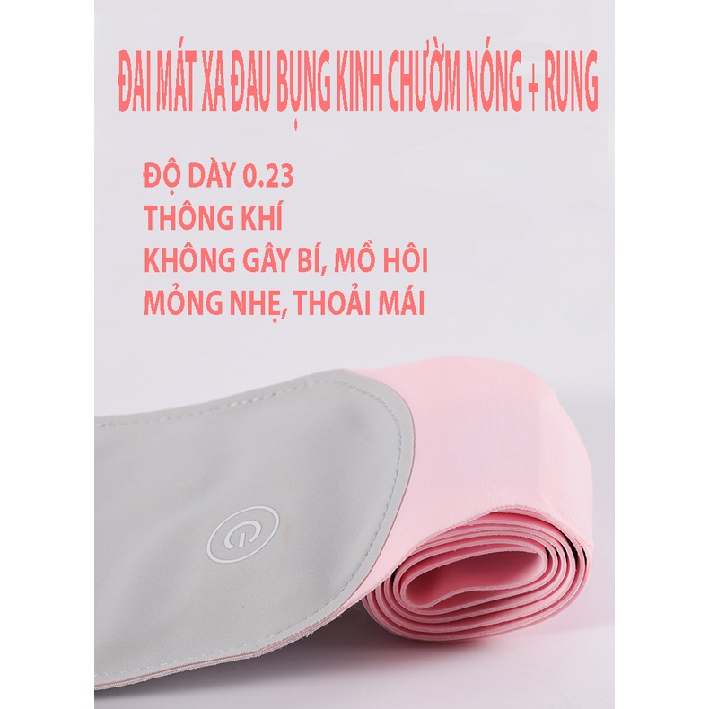Đai giảm đau bụng kinh nguyệt với tử cung ấm, Máy massage làm ấm dạ dày Đai giảm đau bụng kinh nguyệt,giảm đau bụng kinh