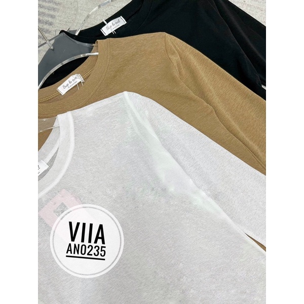 Áo thun giấy dài tay xâu ngón AN0235 VIIA DESIGN