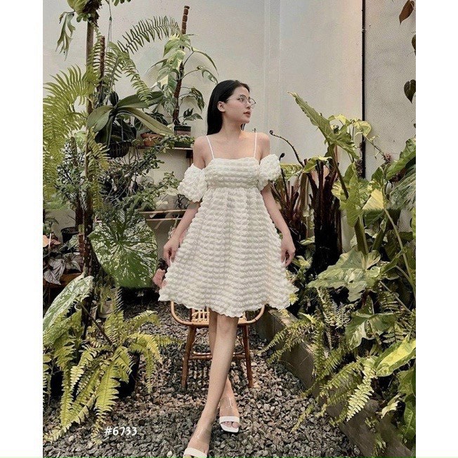 (HCM) ĐẦM BABY DOLL TIỂU THƯ SIÊU XINH - THỜI TRANG NỮ CÁ TÍNH - SANG CHẢNH TÔN DÁNG CHO CÁC CHỊ EM MỚI NHẤT HIỆN NAY