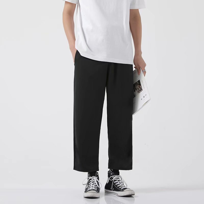 quần ống rộng Màu Trơn Phong Cách Hàn Quốc Cho Nam | BigBuy360 - bigbuy360.vn
