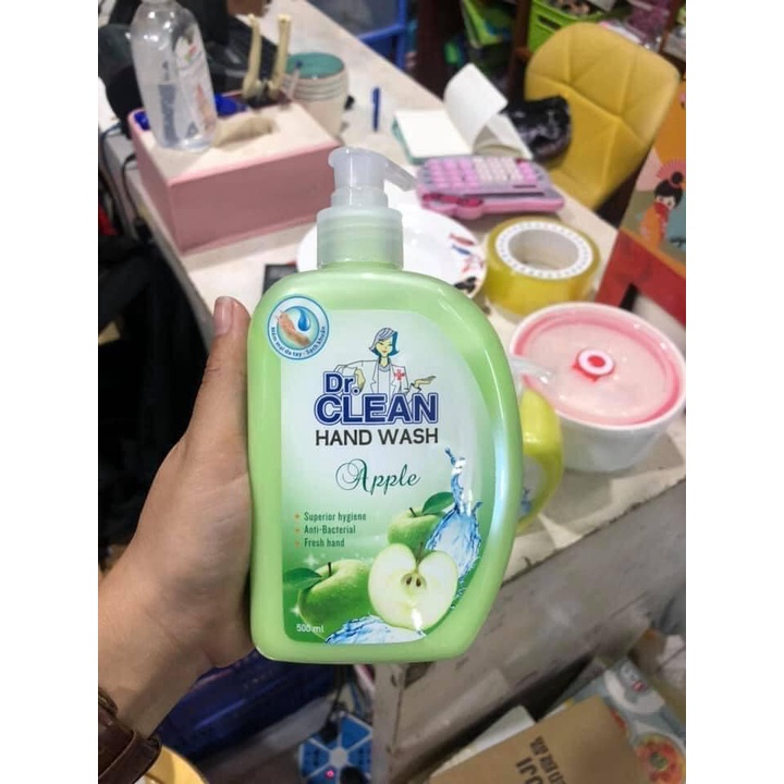 Nước rửa tay Dr Clean 500g !!! Diệt khuẩn dã man luôn