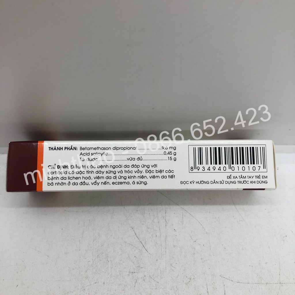 Kem Mỡ Bôi Da Dibetalic  Traphaco Tuýp 15g | BigBuy360 - bigbuy360.vn