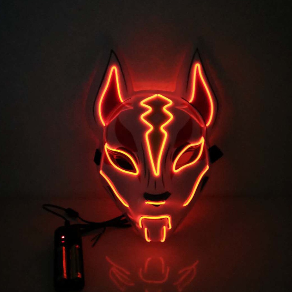 Mặt nạ hóa trang dịp halloween có đèn led phát sáng