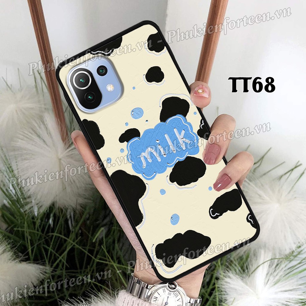 Ốp lưng Xiaomi Mi 11 -  Mi 11 Lite - Mi 11T 5G - Mi 11T Pro 5G - Ốp điện thoại Xiaomi in hình bò sữa đáng yêu hot trend