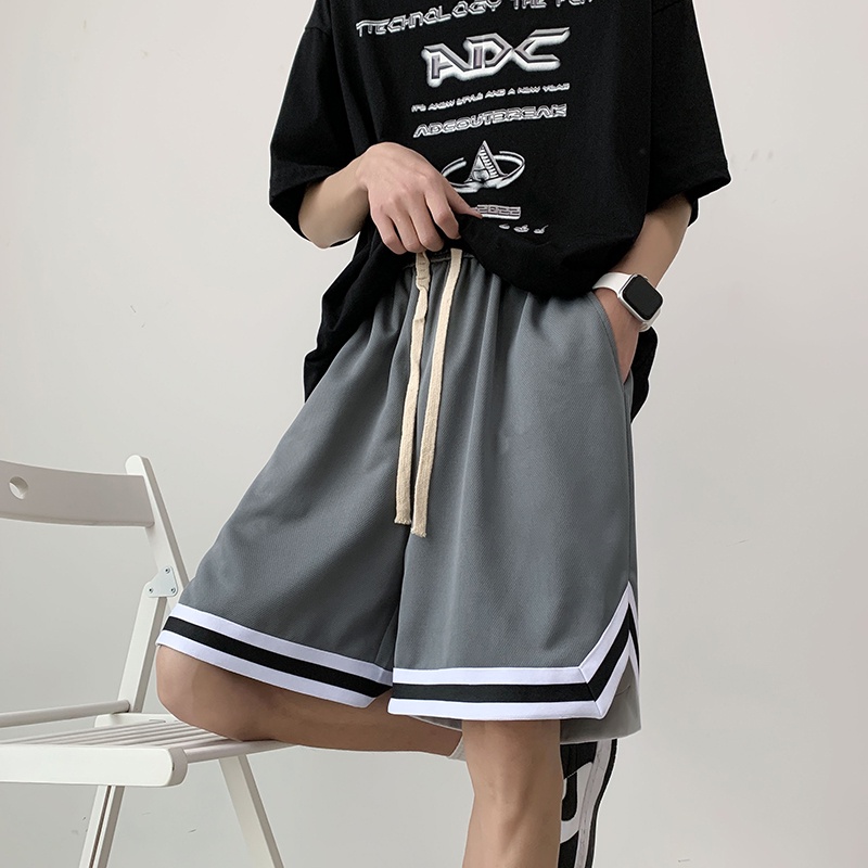 Quần Short Thể Thao Bóng Rổ Dáng Rộng Thời Trang Mùa Hè Cho Nam
