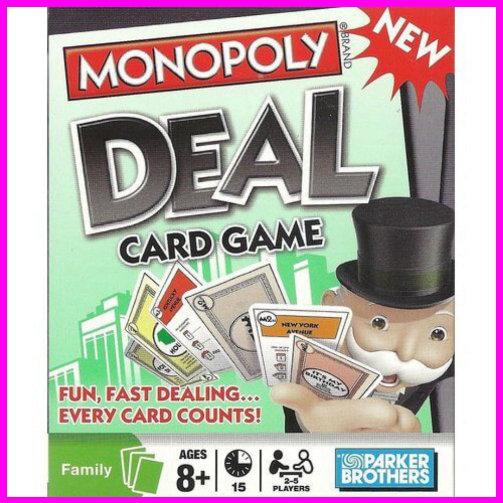 Monopoly Deal Pack - Cờ tỷ phú phiên bản thẻ bài độc lạ