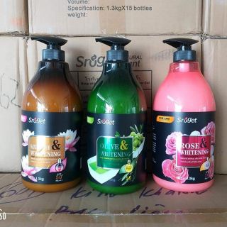 SỬA TẮM THÁI LAN Sroget whitening SPF 50+PA+++