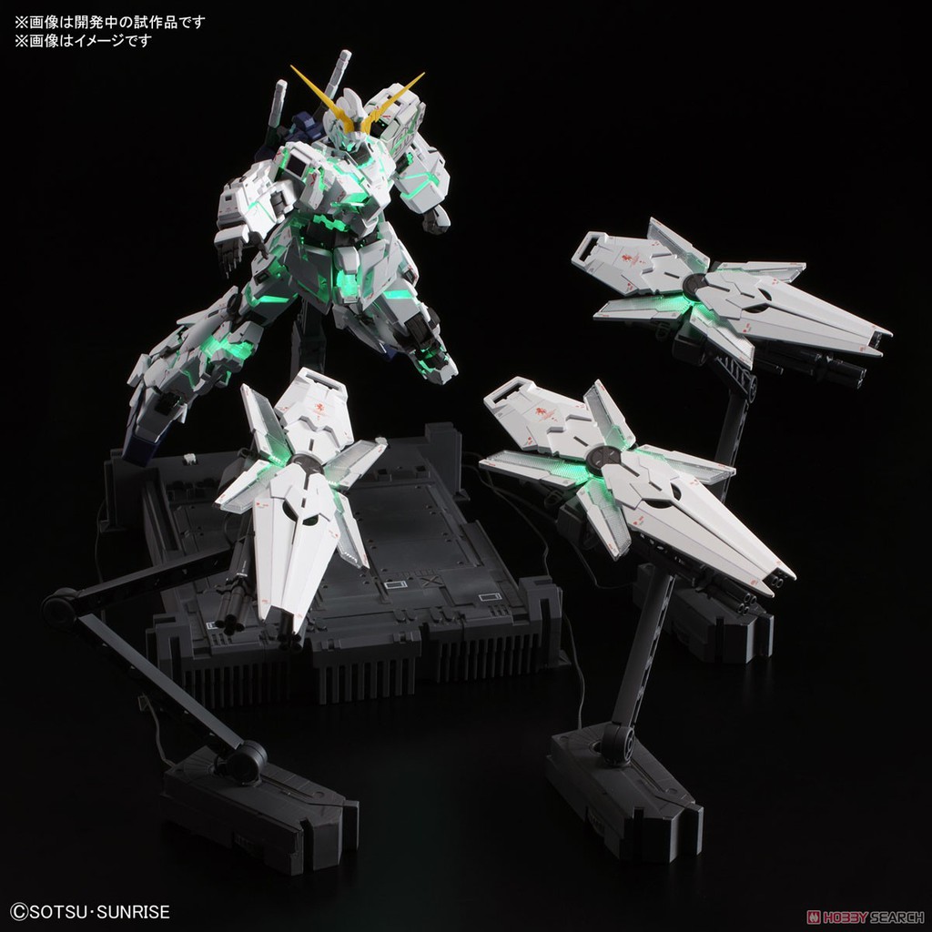 Mô hình lắp ráp MG EX Unicorn Gundam Ver Ka Bandai có LED