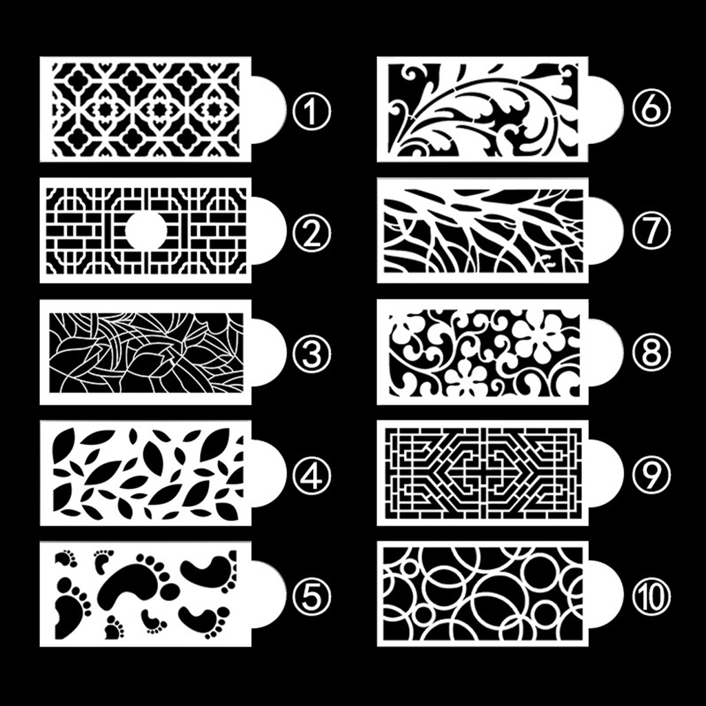 Khuôn trang trí bánh kem họa tiết ren hoa phong cách retro DIY