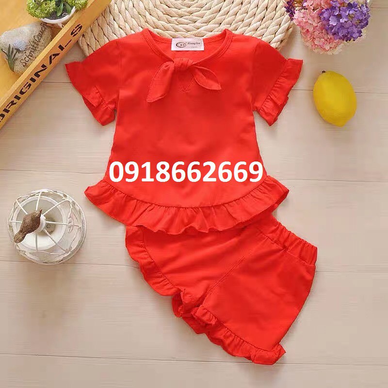 Bộ bé gái (2 chuột 3 rua) size 6-19kg